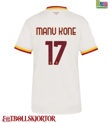 AS Roma Manu Kone #17 Bortatröja Dam 2026-27 Kortärmad